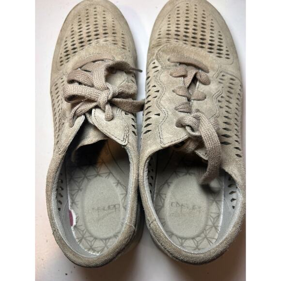 Dansko Charlie Perforated Suede Leather Women's Shoes Size EU 40 US 9.5 Tan - Picture 6 of 7